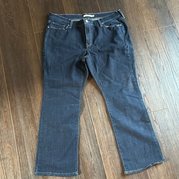 Levi's Denim - NWOT Levi's Dark Blue Classic Bootcut Jeans - Size 18.